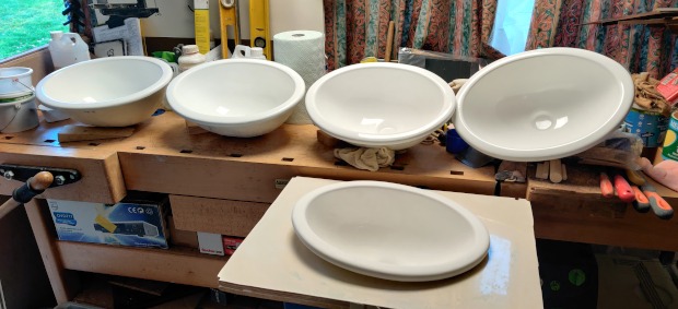 A  fleet of basins... 